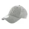 Casquette Strapback Essential Jersey Gris - New Era Reference : 2958 | Chapellerie Traclet