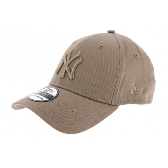Essential NY Fitted Cap Cotton Beige - New Era