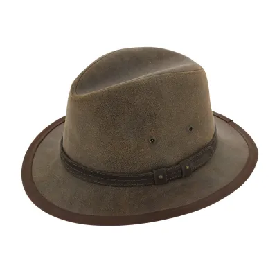Gambo Chapeau cuir by Traclet Reference : 3554 | Chapellerie Traclet