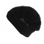 Juvenie Black Angora Beanie - Heritage by Laulhère