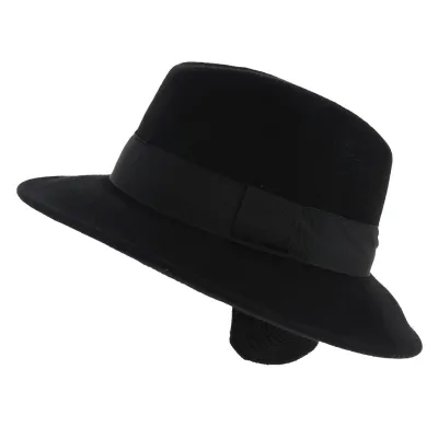 Chapeau Cache-Oreilles Pliable & Imperméable Noir - Traclet Reference : 6096 | Chapellerie Traclet