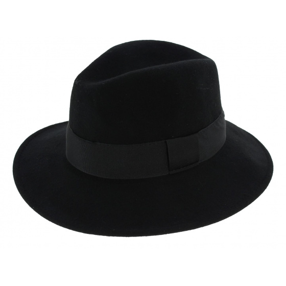 Chapeau Cache-Oreilles Pliable & Imperméable Noir - Traclet