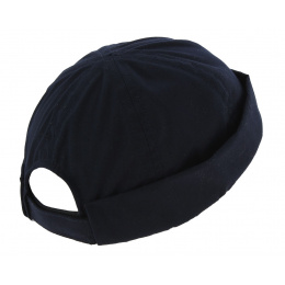 Waterproof Cotton Navy Docker Beanie Rotterdam - Traclet