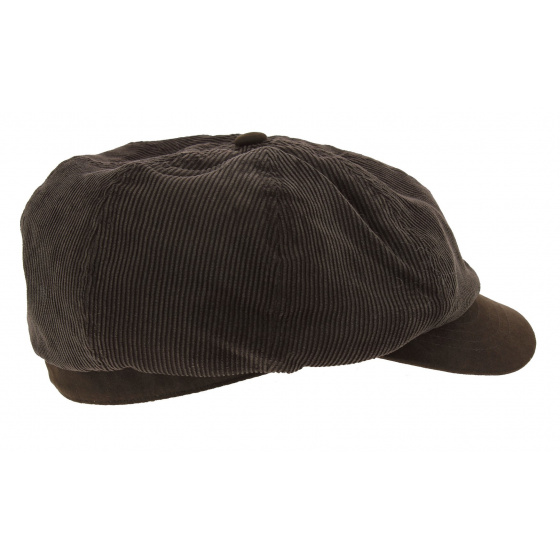 Arnold Winkle Brown Velvet Style Cap - Aussie Apparel