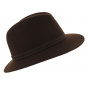 McGofer Traveller Hat Brown Wool Felt Earmuff - Herman