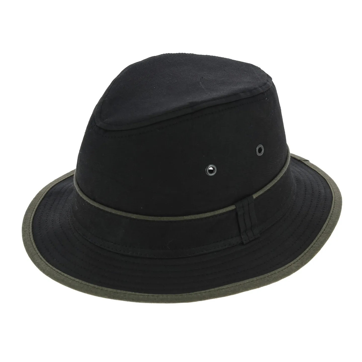Black Colamtiss Rain Hat - Traclet Reference: 7750 | Traclet Hat Shop