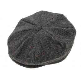 Irish cap Octagon grey - Hanna hats