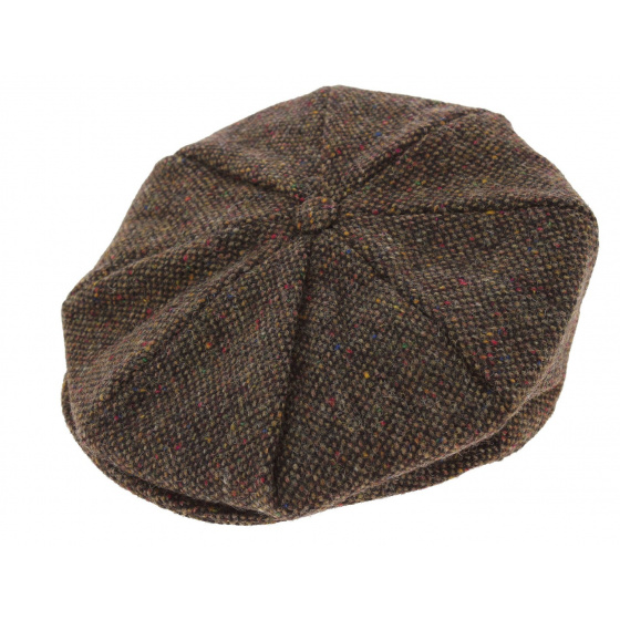 Irish cap brown mottled - Hanna hats
