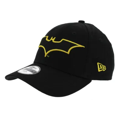 Casquette Strapback Batman Coton Noir - New Era Reference : 3663 | Chapellerie Traclet