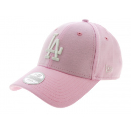 Pink Cotton Jersey Strapback Cap - New Era