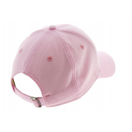 Pink Cotton Jersey Strapback Cap - New Era