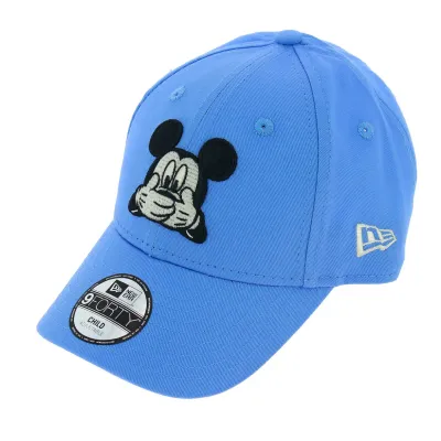 Casquette Strapback Enfant Mickey Coton Bleu - New Era Reference : 7758 | Chapellerie Traclet