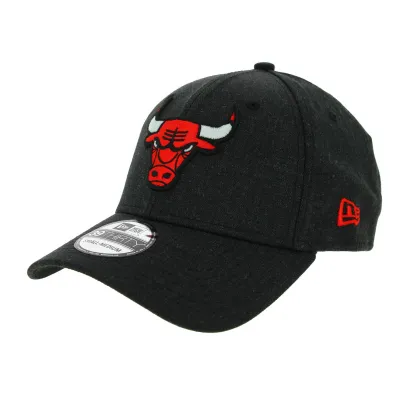 Heather Bulls Wool Fitted Cap Anthracite - New Era Reference: 7287 | Traclet Hat Shop
