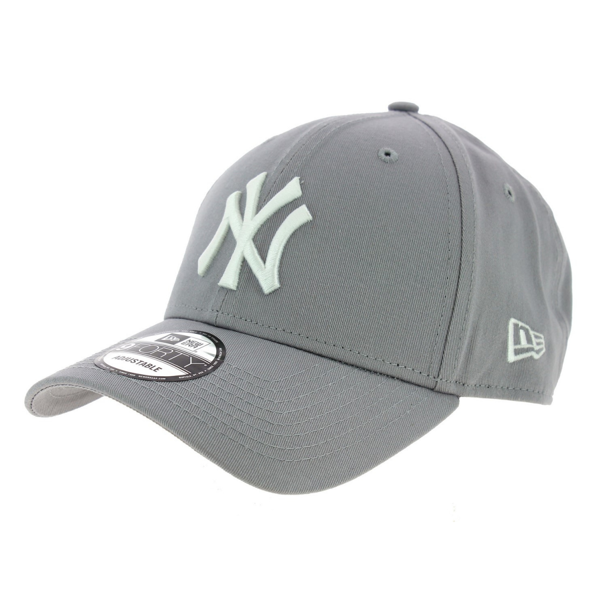 Real Baseball Cap New-York Grey