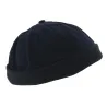 Bonnet Docker Drac Coton Marine - Traclet Reference : 7457 | Chapellerie Traclet