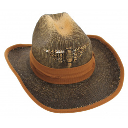 Gringo Loco Paper Straw Cowboy Hat - Traclet