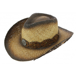 Chapeau Cowboy The Pagan’s Paille Naturel - Traclet