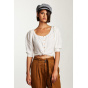 Kurt Sailor Cap Linen & Cotton Navy - Brixton