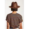 Chapeau Traveller Lera Paille Bronze - Brixton Reference : 6768 | Chapellerie Traclet