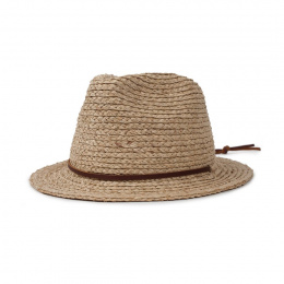 Traveller Hat Levon Straw Raffia Natural - Brixton