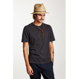 Levon Traveller Hat Natural Raffia Straw - Brixton
