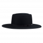 Chapeau Style Andalou The Tennessee Feutre Laine Noir - Coal