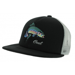 Casquette Trucker The Wilds Coton Noir & Gris - Coal