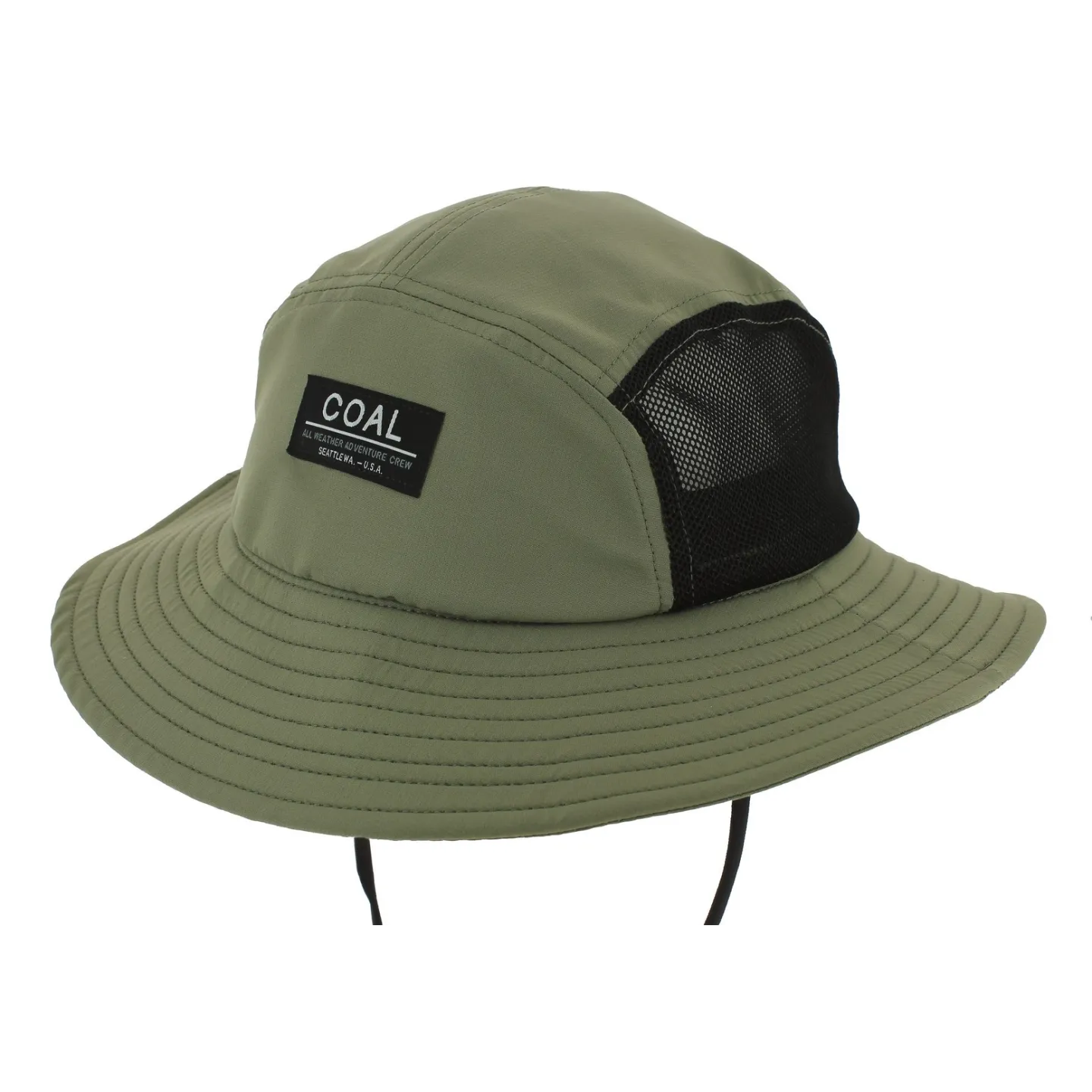 Chapeau Bob / Traveller Outdoor The Rio Olive - Coal Reference : 7813 | Chapellerie Traclet