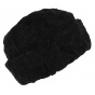 Saratov Astrakhan Hat with Black Ear Flaps - Traclet