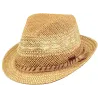 Chapeau Trilby Raffia Venture Naturel - Barts  Reference : 6483 | Chapellerie Traclet