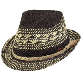 Black Venture Trilby Hat - Barts