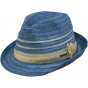 Barts Paper Straw Barrio Trilby Hat