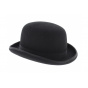 Black Wool Felt Bowler Hat - Guerra