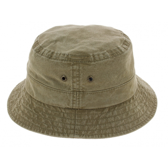 Organic Cotton Ros Bucket Hat Khaki - Stetson