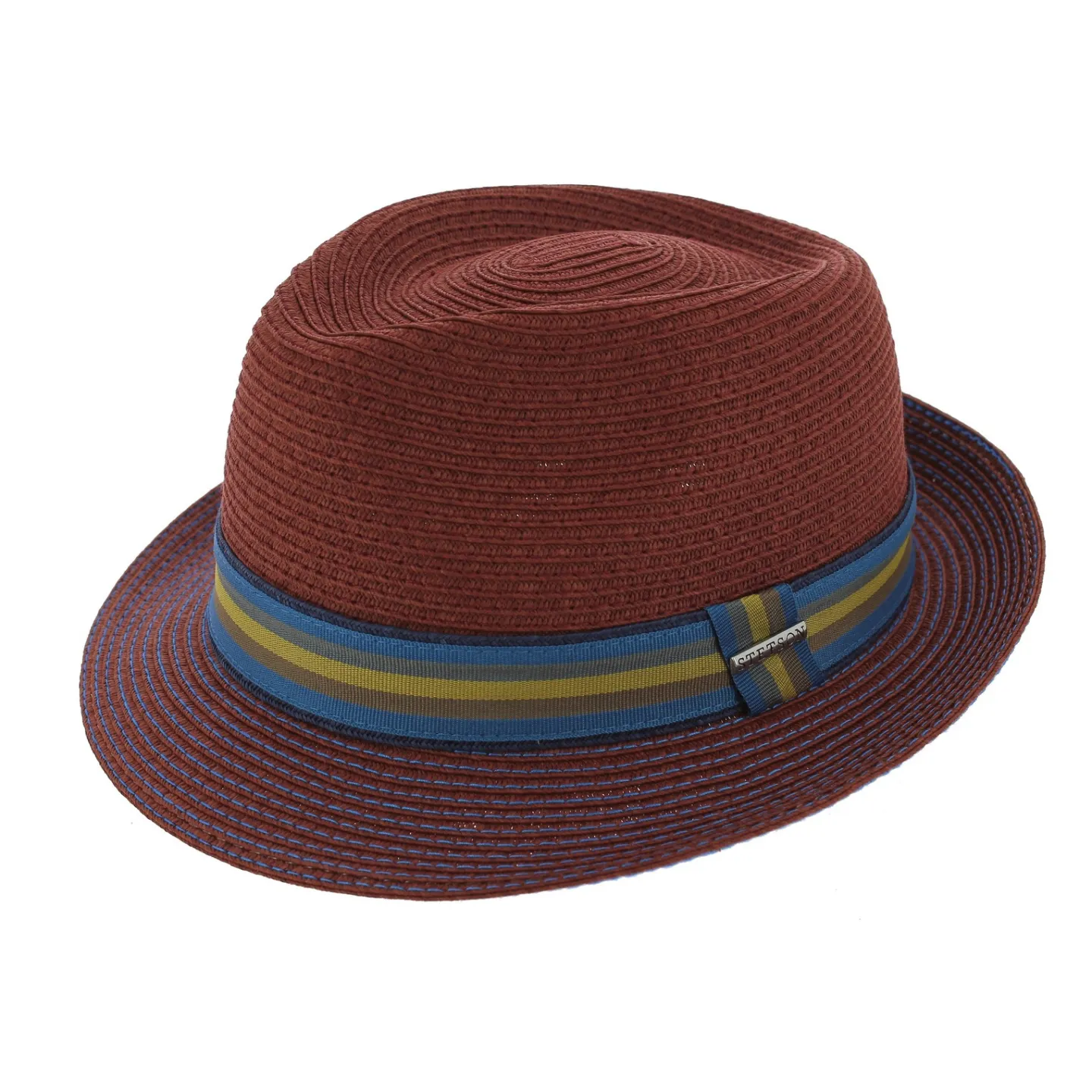 Stetson Munster Toyo Red Trilby Hat - buy straw hat Reference: 3483 | Traclet Hat Shop