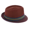 Stetson Munster Toyo Red Trilby Hat - buy straw hat Reference: 3483 | Traclet Hat Shop