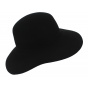 Chapeau Style "Marc Veyrat" Feutre Laine Noir - Traclet