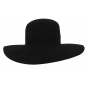 "Marc Veyrat" Style Black Wool Felt Hat - Traclet