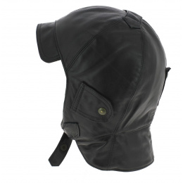 Leather Car Helmet