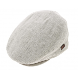 Bailey Linen Flat Cap