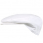 White ventilated flat cap for painters, drywallers, plasterers