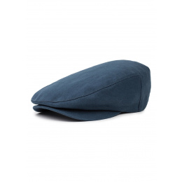 Brixton washed navy barrel cap