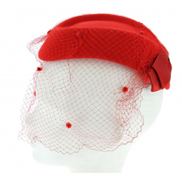Red E.WERLE PARIS Hat
