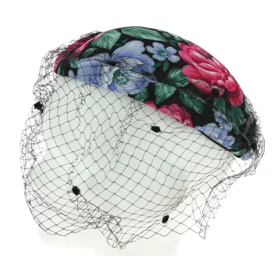 chapeau de Dame Fleuri style 1900 Reference : 7922 | Chapellerie Traclet