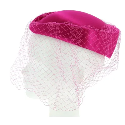 Tambourin Rose satinée Glamour Reference : 7925 | Chapellerie Traclet
