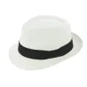 Chapeau Trilby Corsica Panama Blanchi - Traclet Reference : 7941 | Chapellerie Traclet