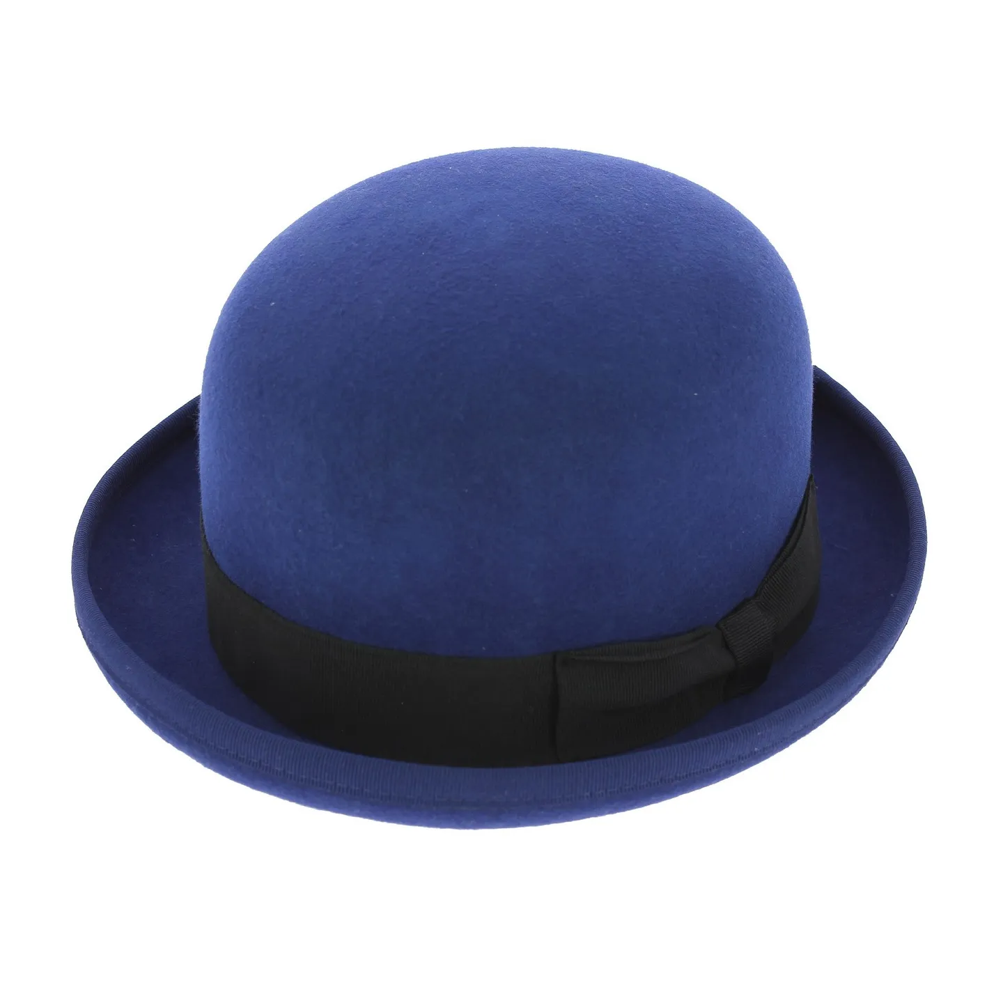 Chapeau Melon Steed Feutre Laine Bleu - Guerra Reference : 6705 | Chapellerie Traclet