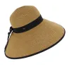 Chapeau Capeline Caicos Paille Papier Naturel - Traclet Reference : 7968 | Chapellerie Traclet
