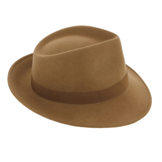 Chapeau Fedora Feutre Laine Lama - Traclet Chapeau Fedora Feutre Laine Lama - Traclet