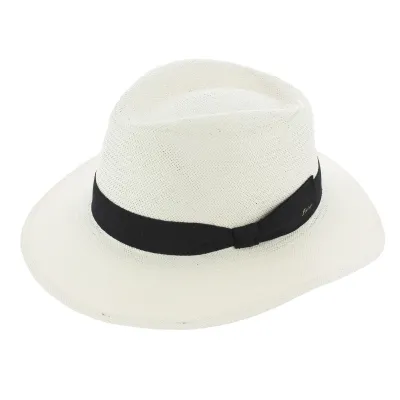 White Toyo Barahona Traveller Hat Fléchet Reference: 8006 | Traclet Hat Shop
